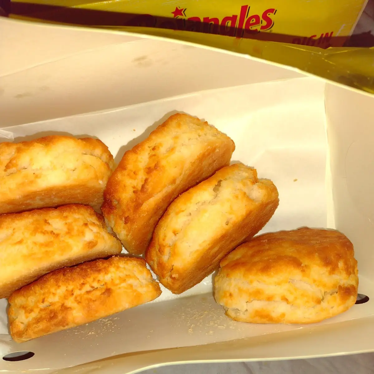 2 Smoked Sausage Biscuits