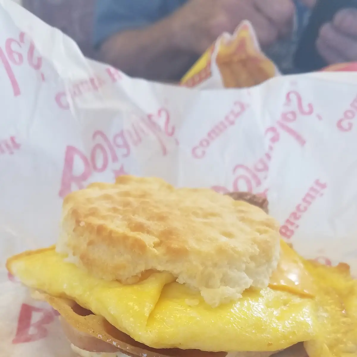 Country Ham Egg and Cheese