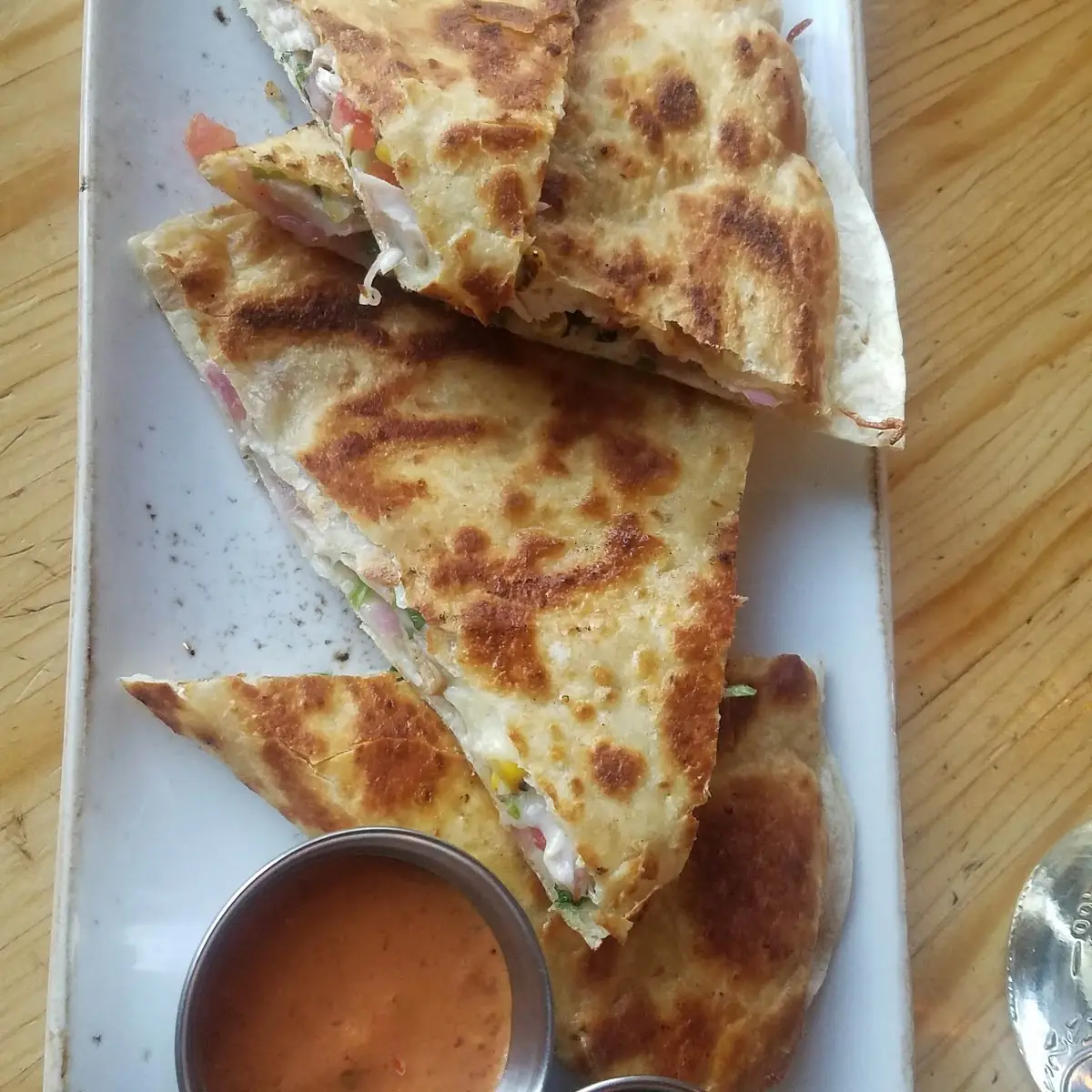 Roasted Chicken Quesadilla