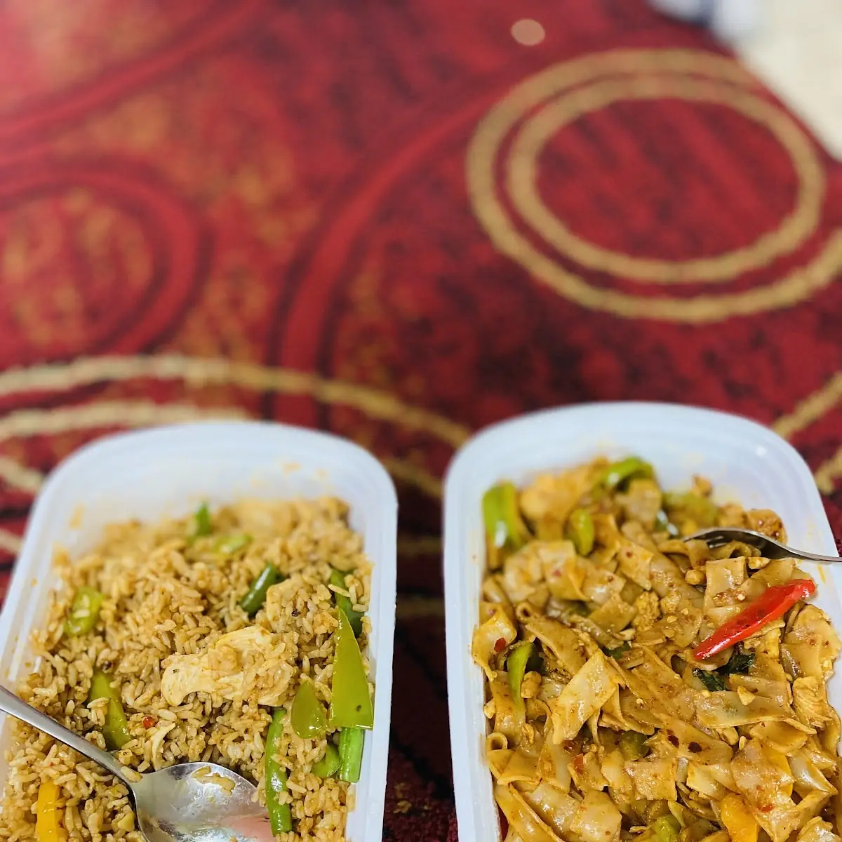 Basil Chicken Fried Rice