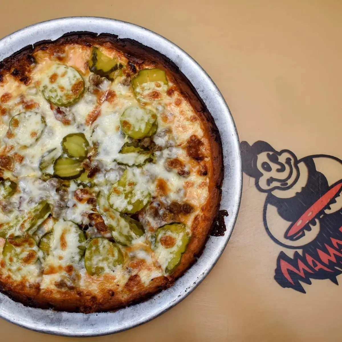 Pickle Burger Pizza