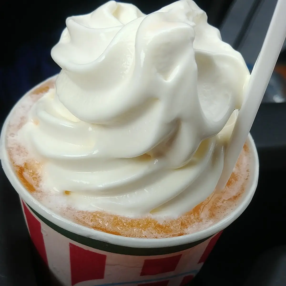 Vanilla Ice Cream with Mango Ice