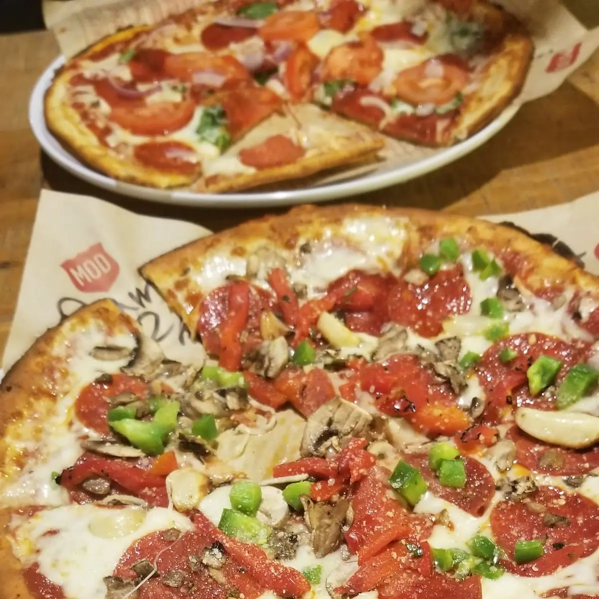 Cauliflower Pizza Crust Pizza