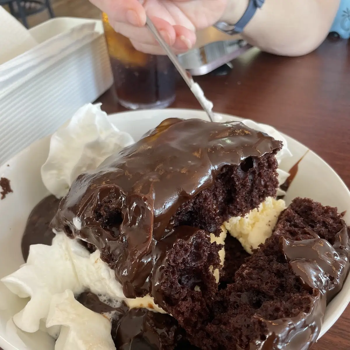 Brownie Sundae