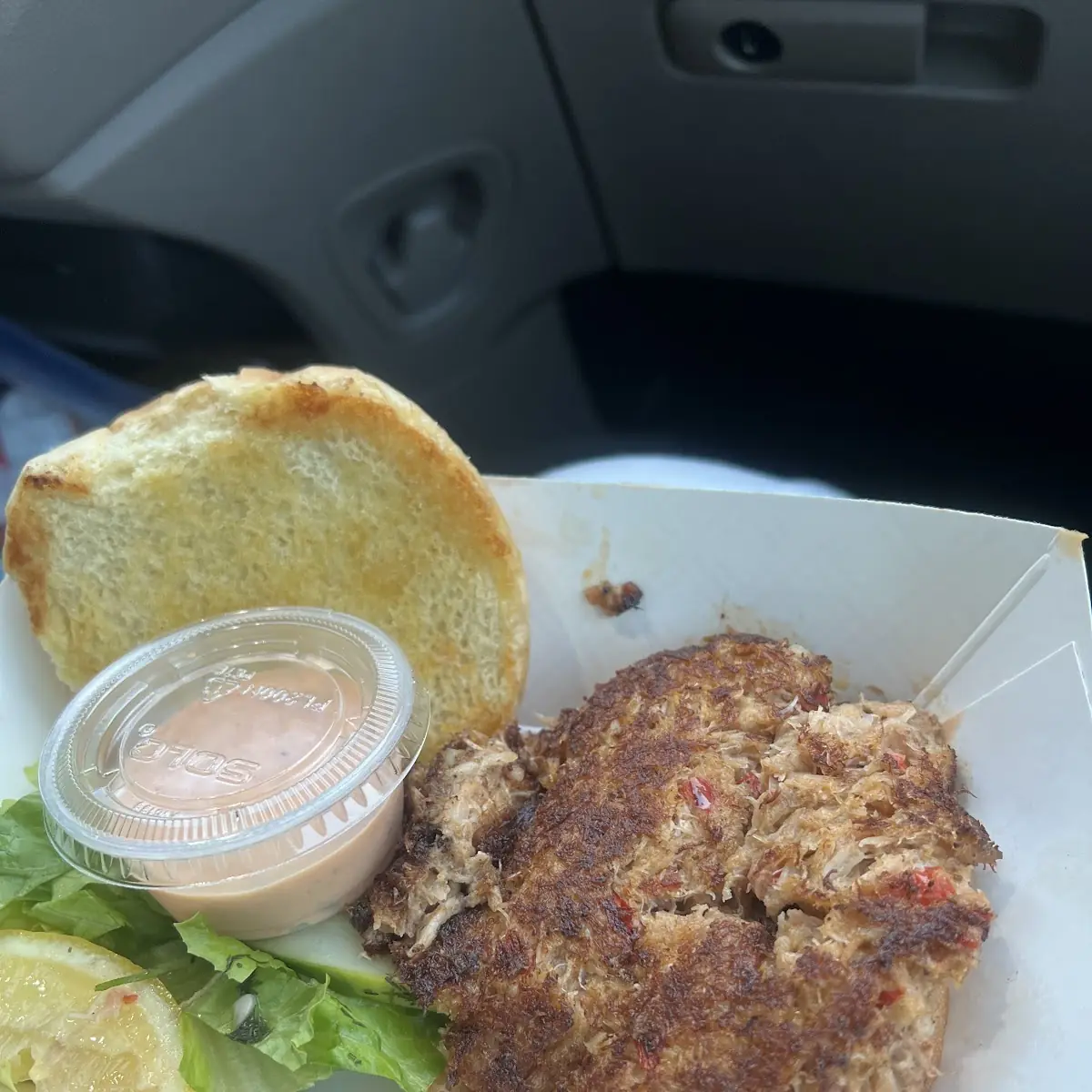 Crab Cake Sandwich