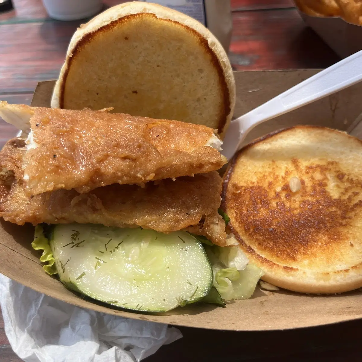 Fish Hut Burger