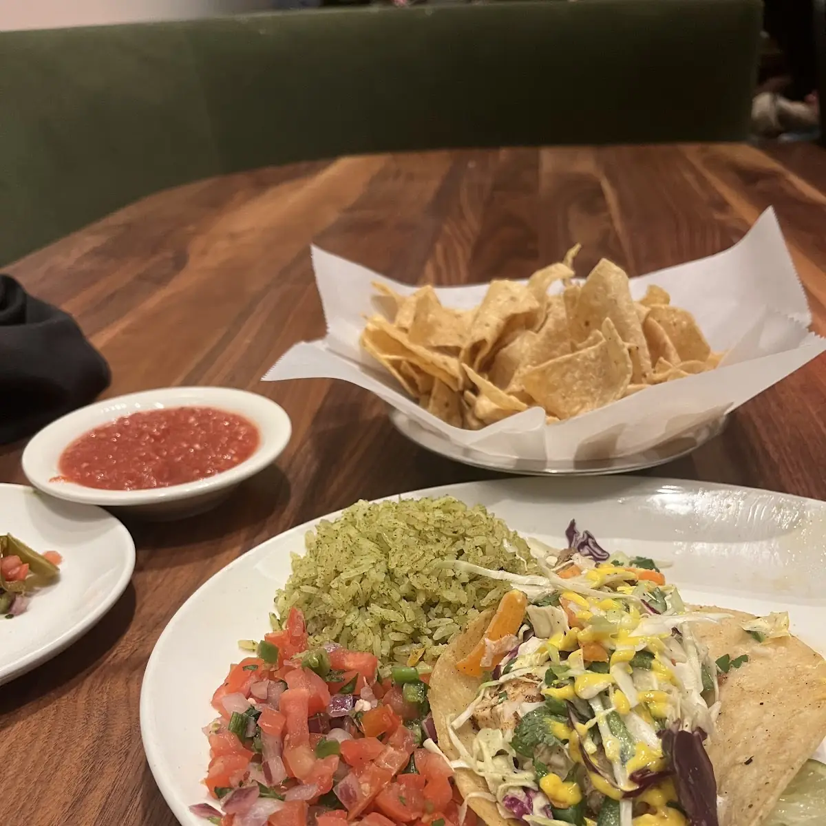 Chicken and Shrimp Tacos