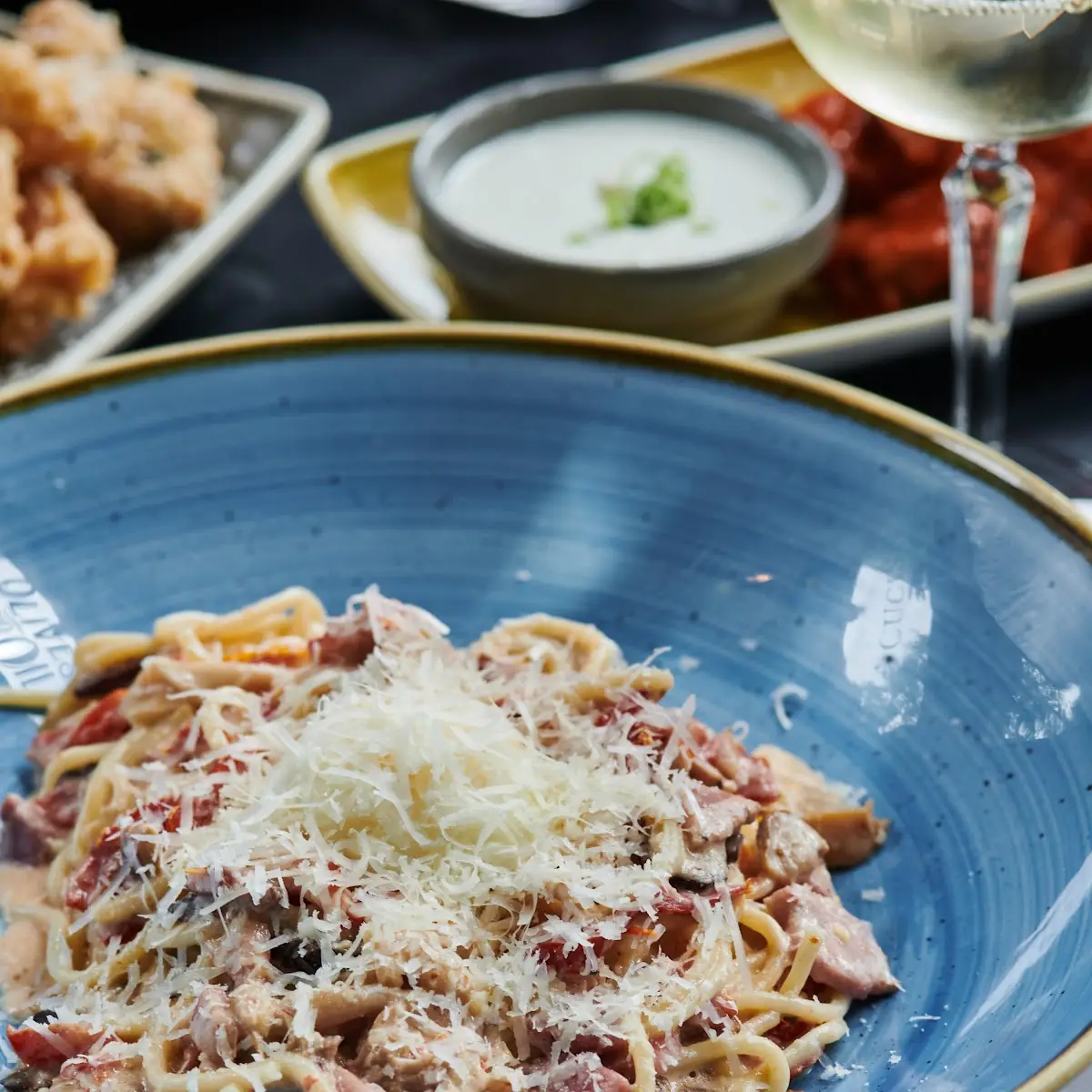 Goat Cheese Carbonara