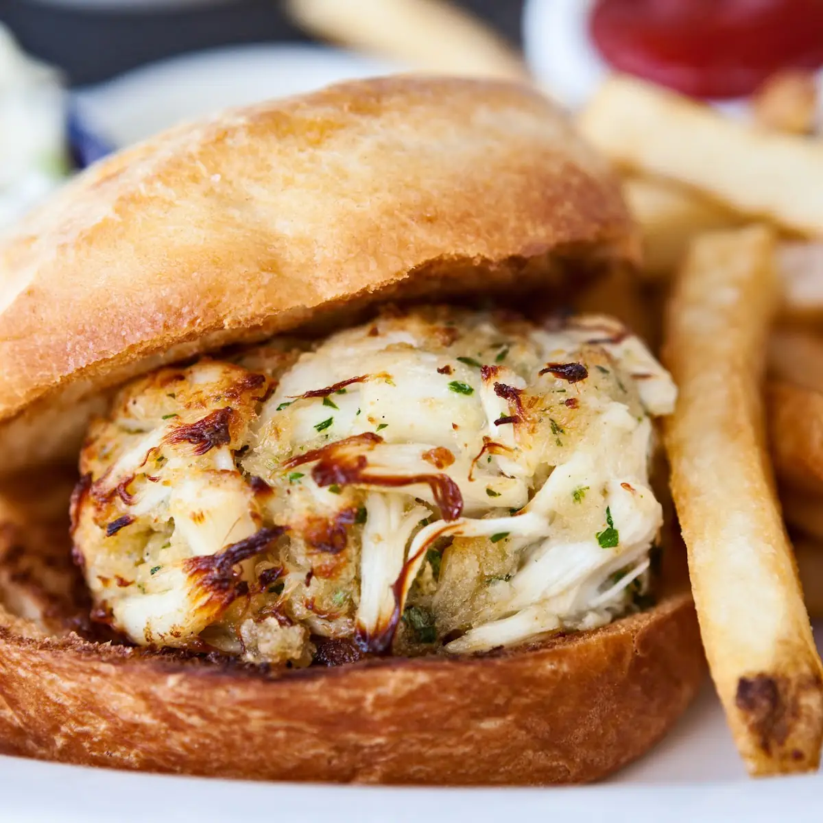 Crab Cake Sandwich