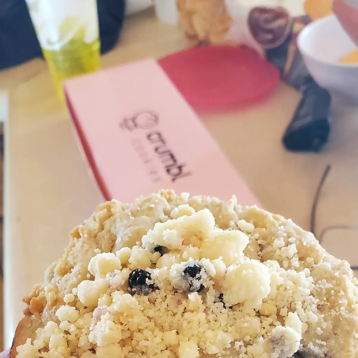 Blueberry Muffin Cookie
