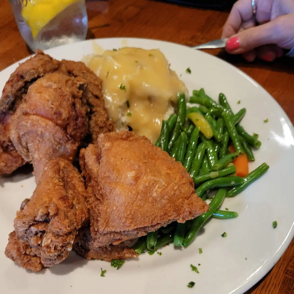 Fried Chicken Dinner