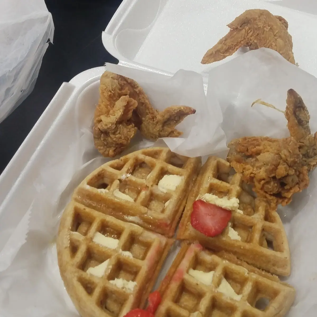 Belgian Waffle & 3 Tenders