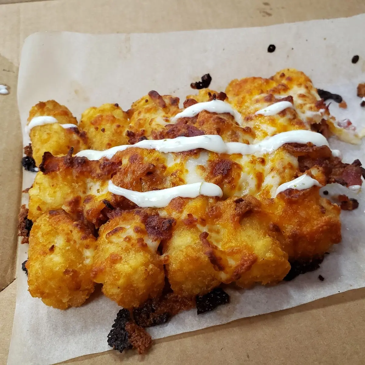 Loaded Tots - Cheddar Bacon