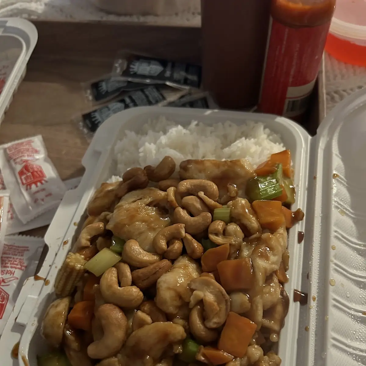 Chicken with Cashew Nuts Combo Plate