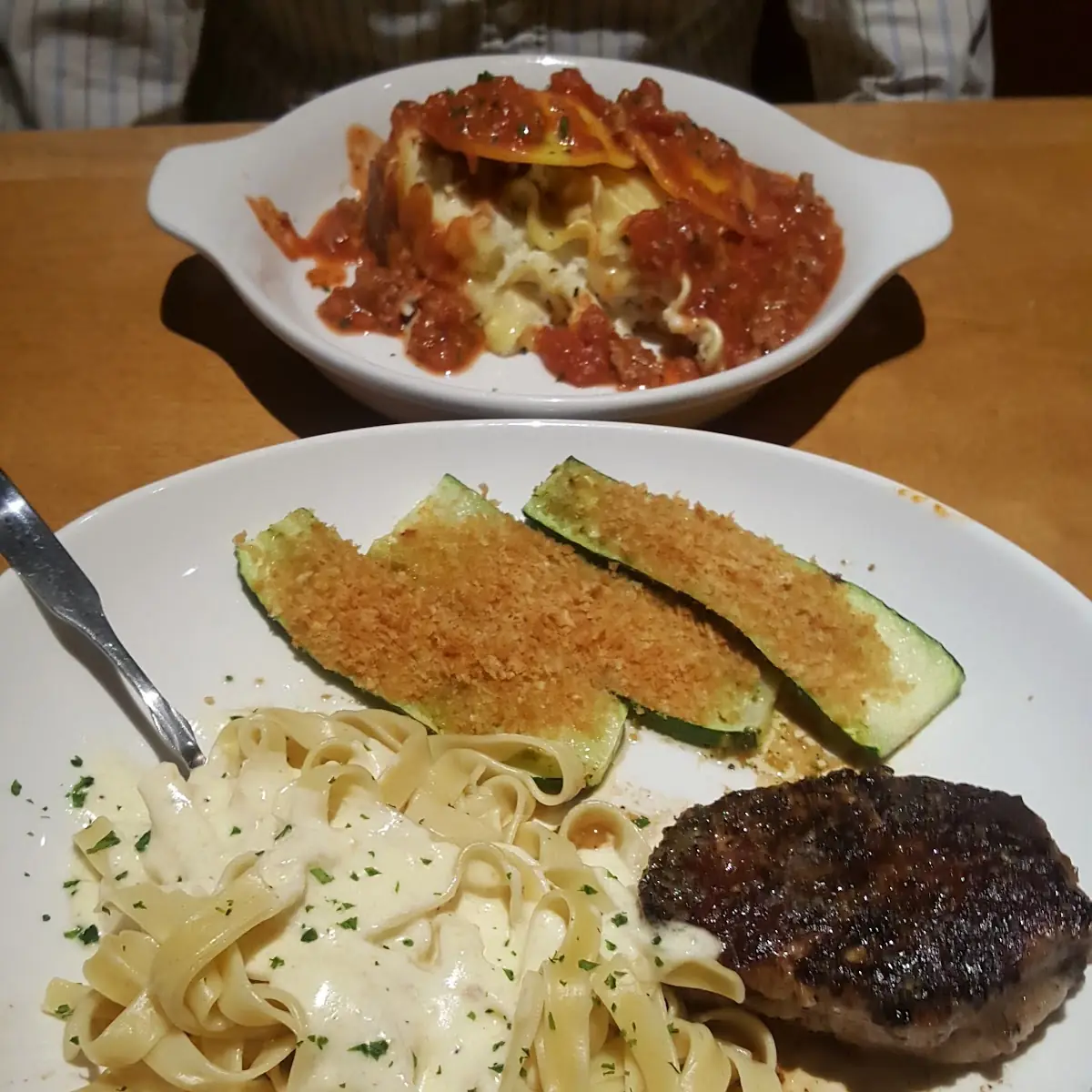 Steak Gorgonzola Alfredo