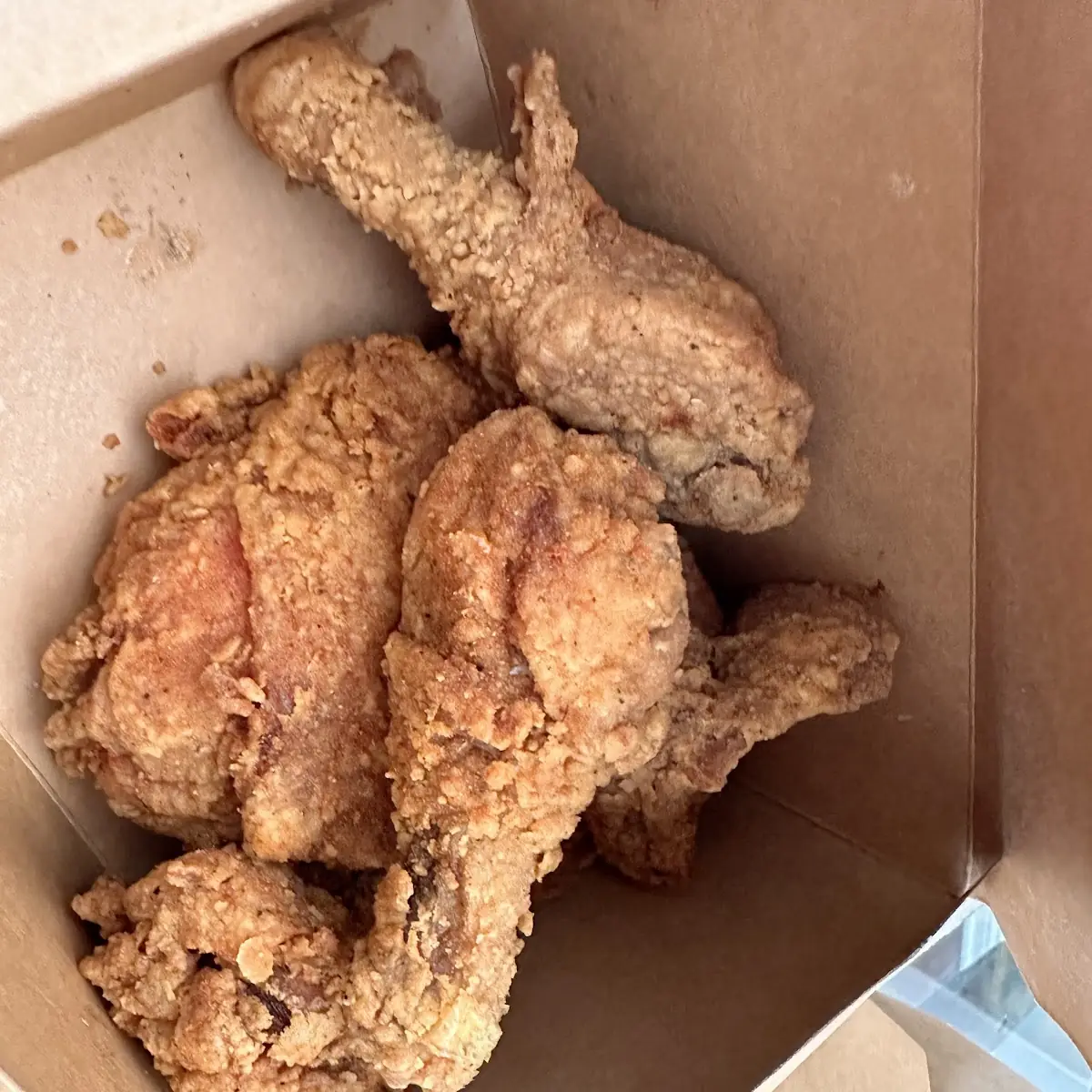 Crispy Fried Chicken and Fries