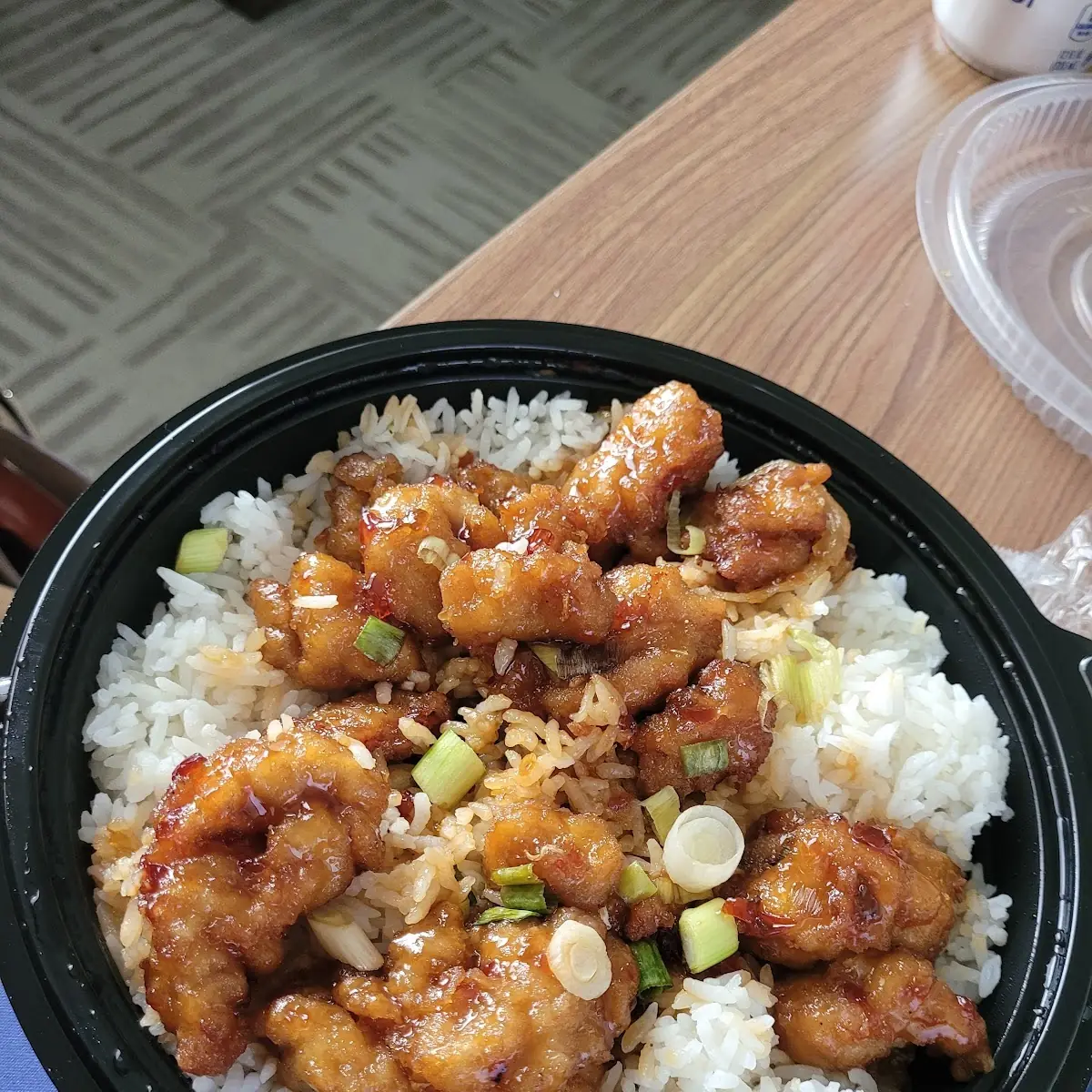 Fire Cracker Chicken White Rice