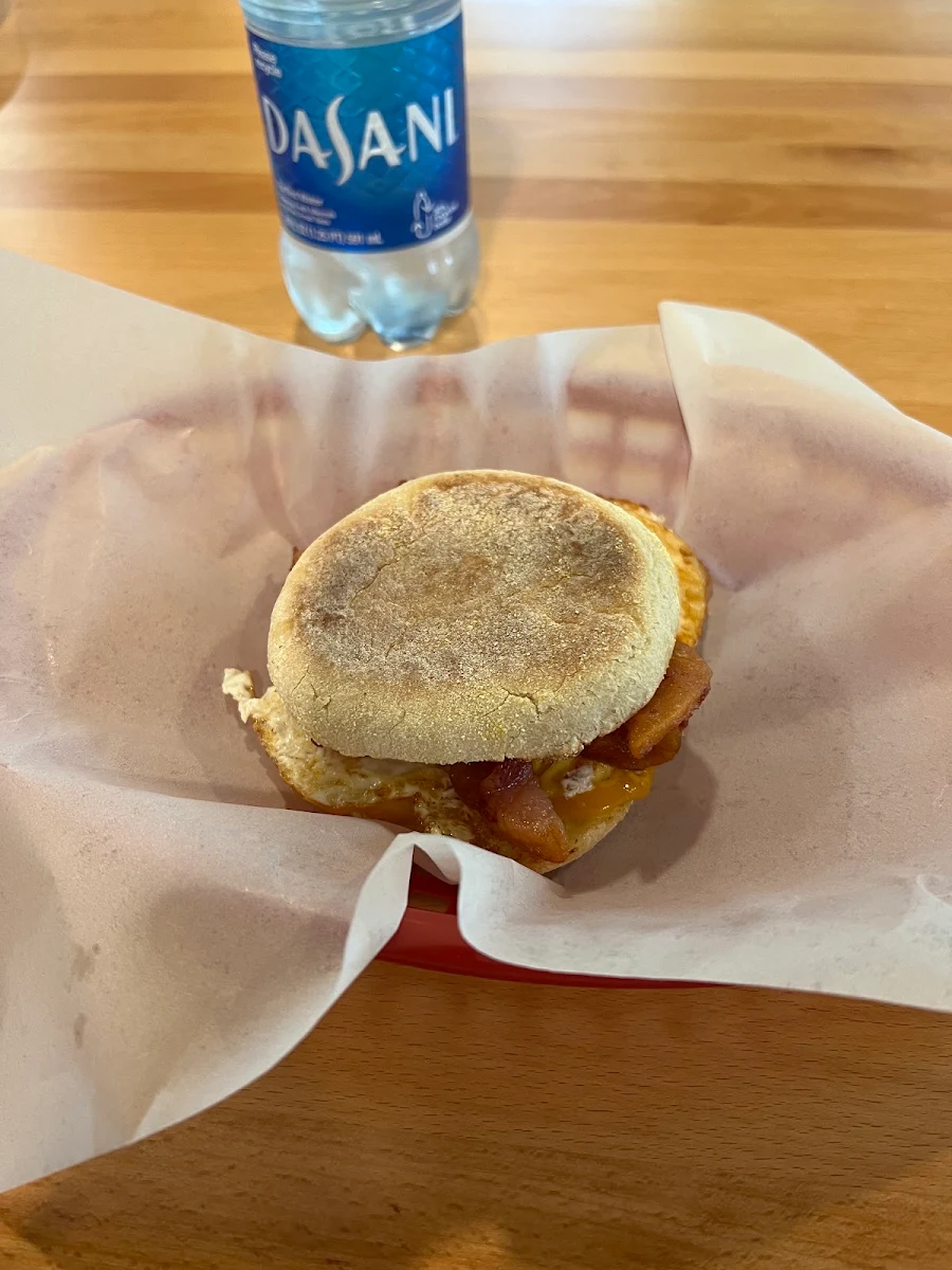 Bacon Egg Cheese English Muffin