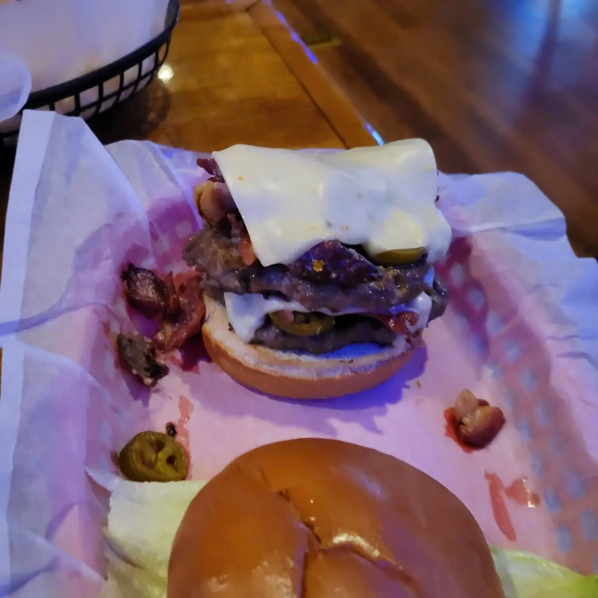 1 2 lb Bacon Cheeseburger