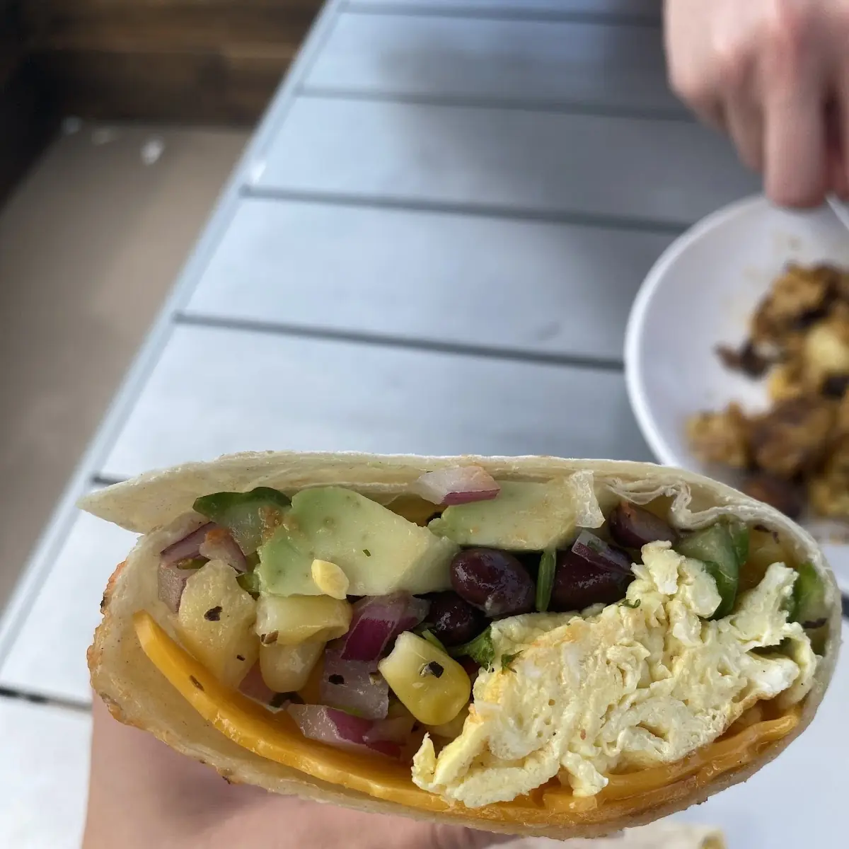 Huevos Rancheros Wrap