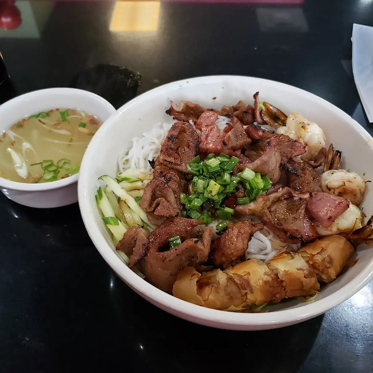 Com Bi Tom Thit Nuong