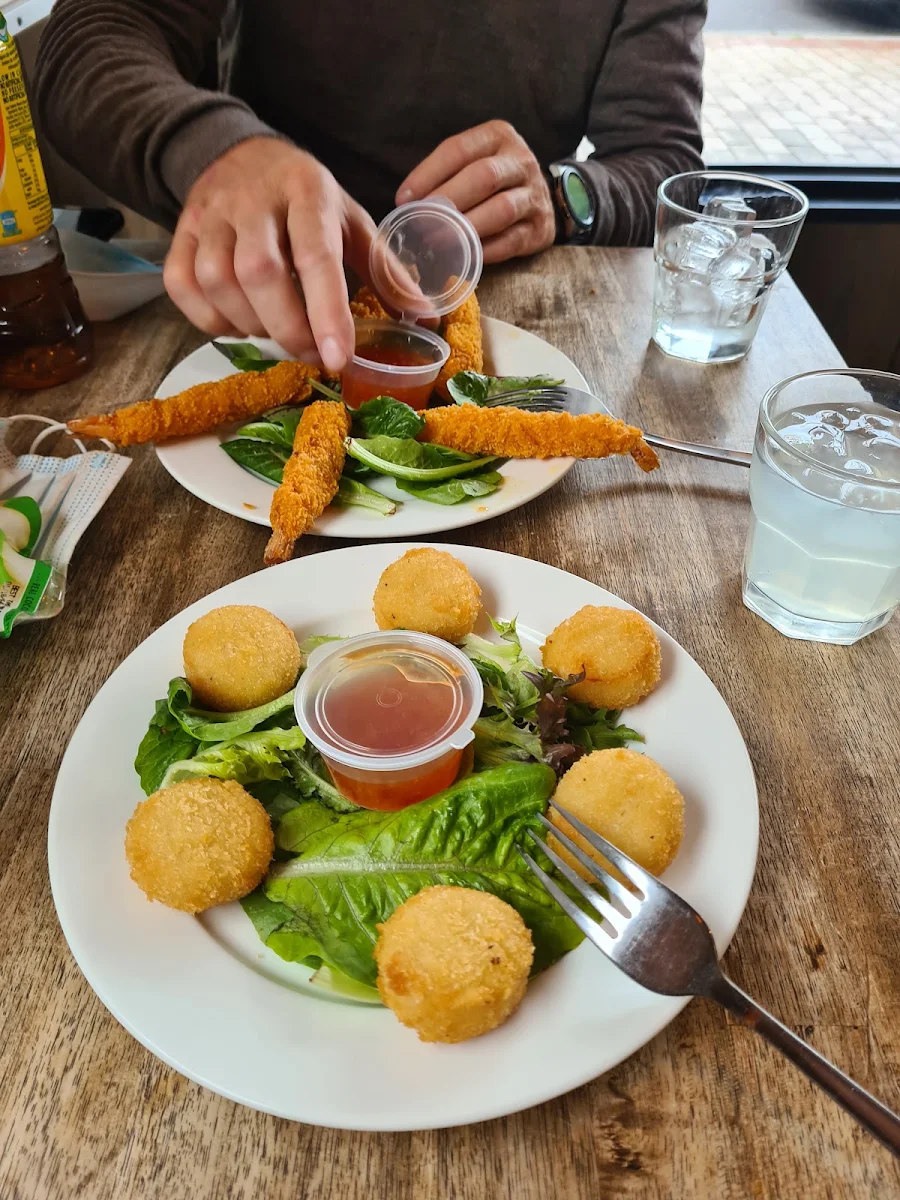 Fried Scallops, Hand Wok Cafe