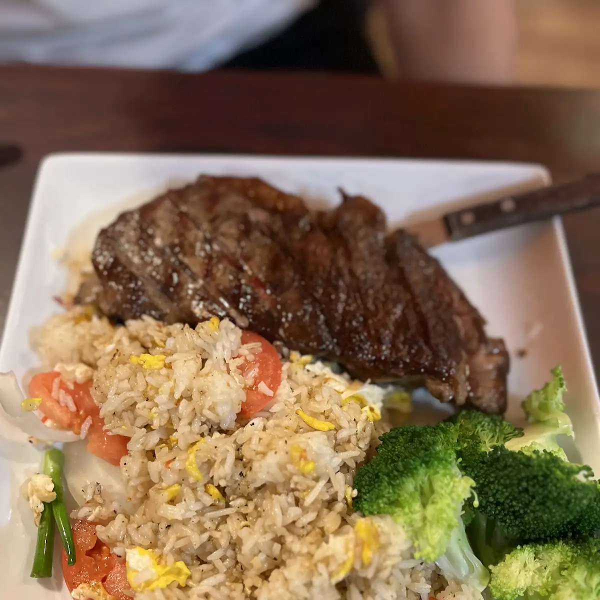 Steak with Fried Rice