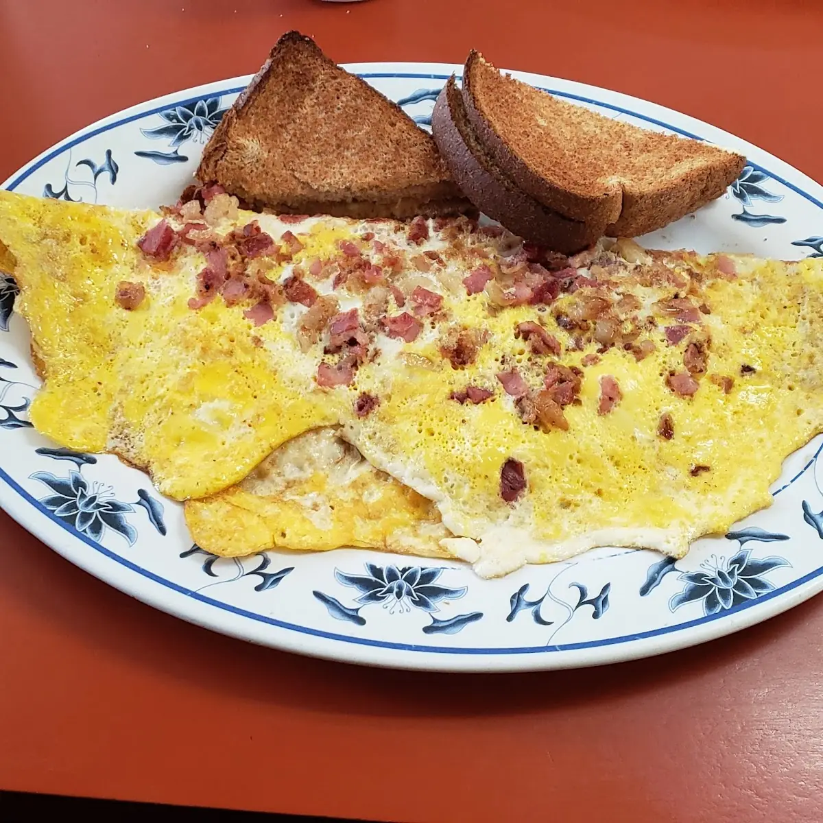 Bacon and Cheese Omelette