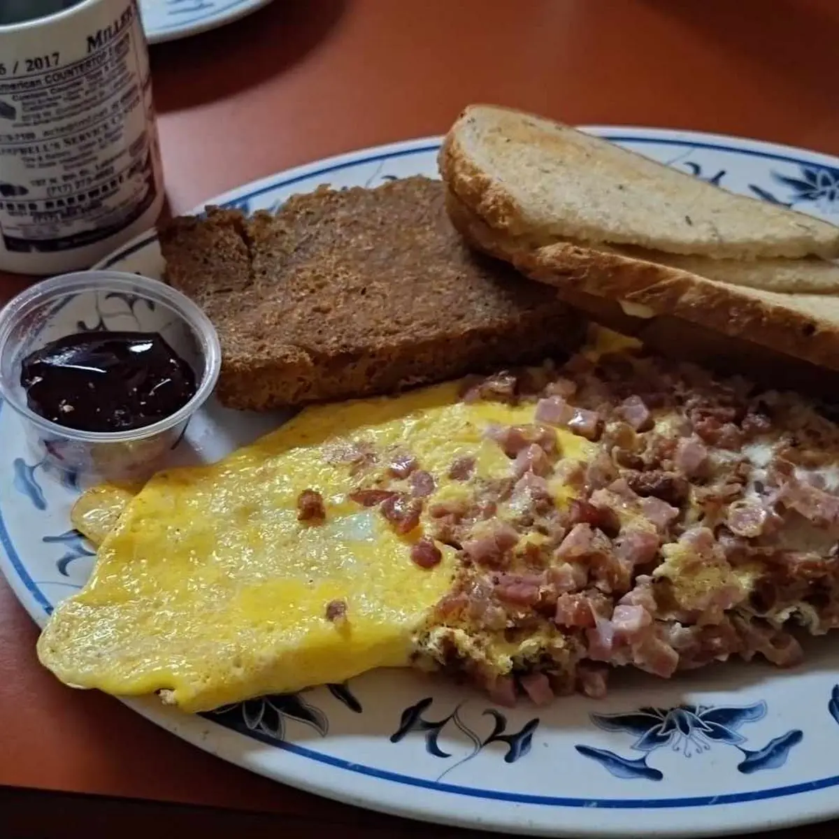 Two Eggs with Sausage or Scrapple