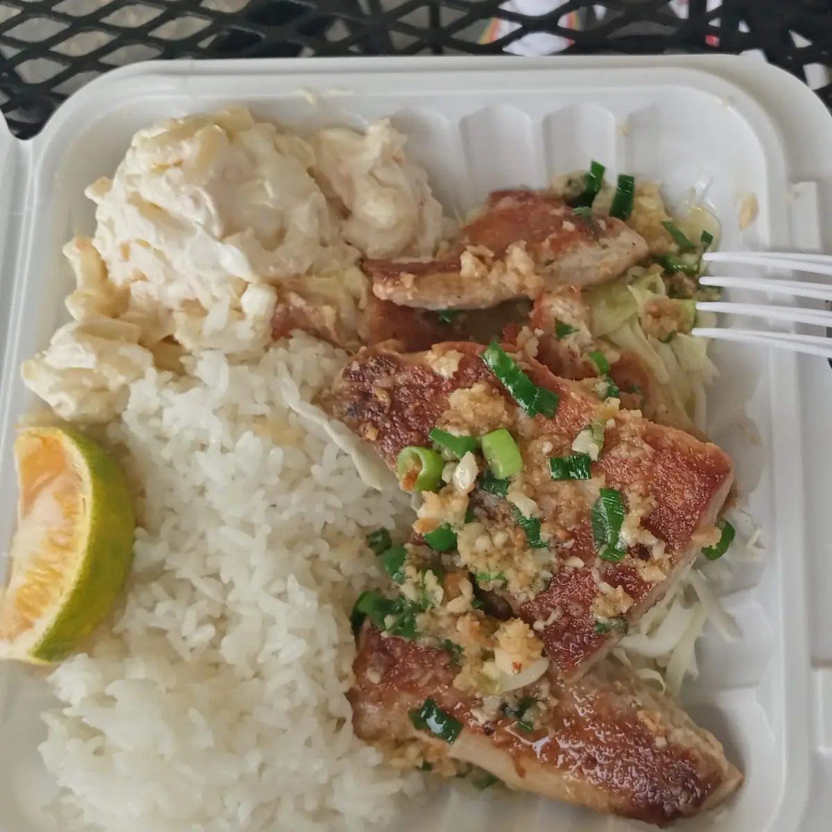 Garlic Ahi Tuna