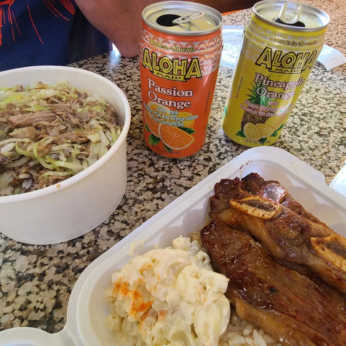 Kahlua Pork and Cabbage and Beef Short Ribs