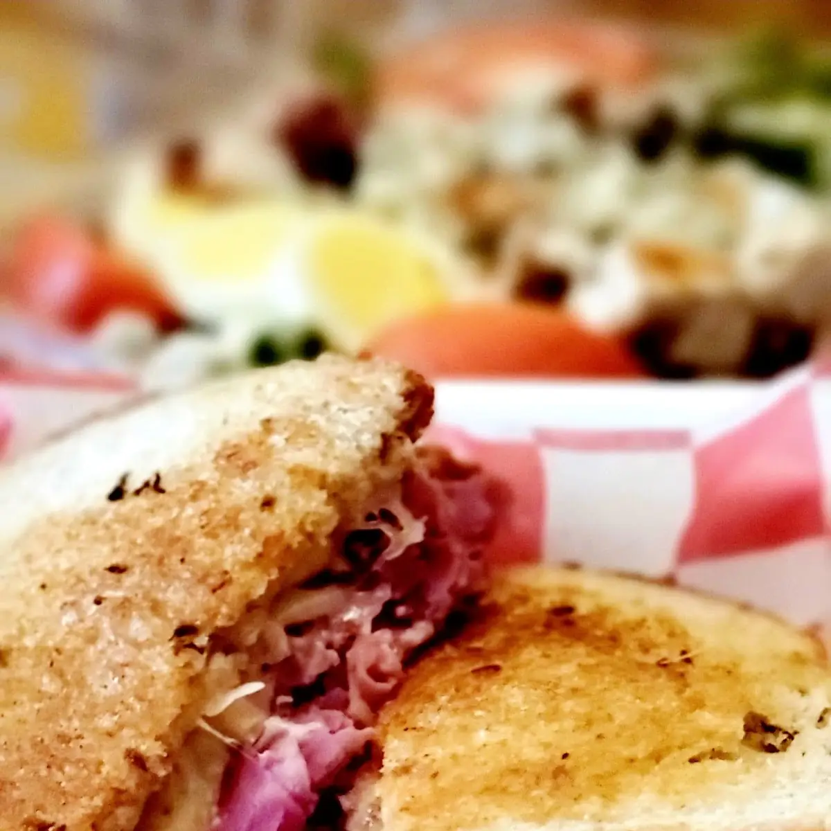 True Blue Reuben Sandwich