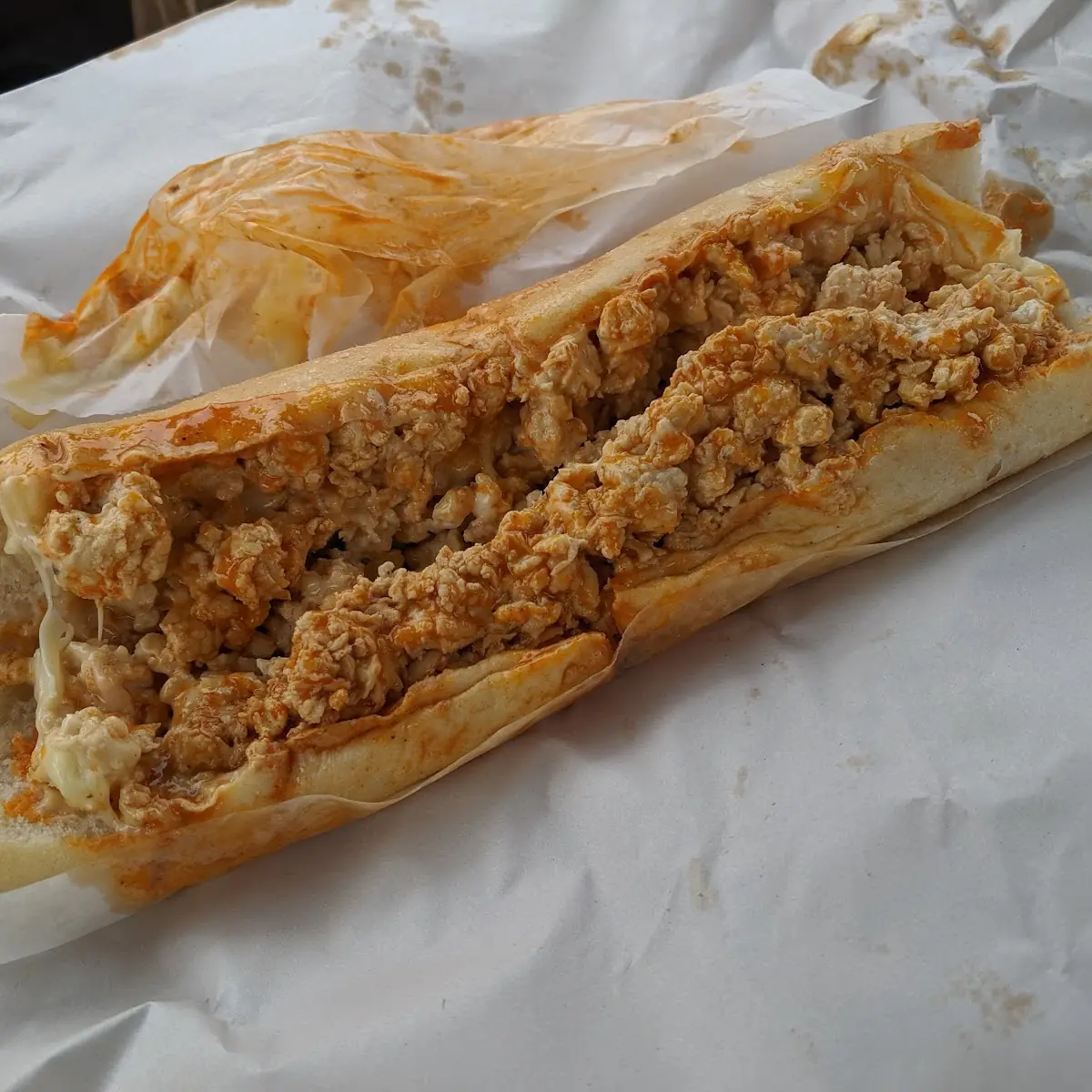 Buffalo Chicken Cheese Steak