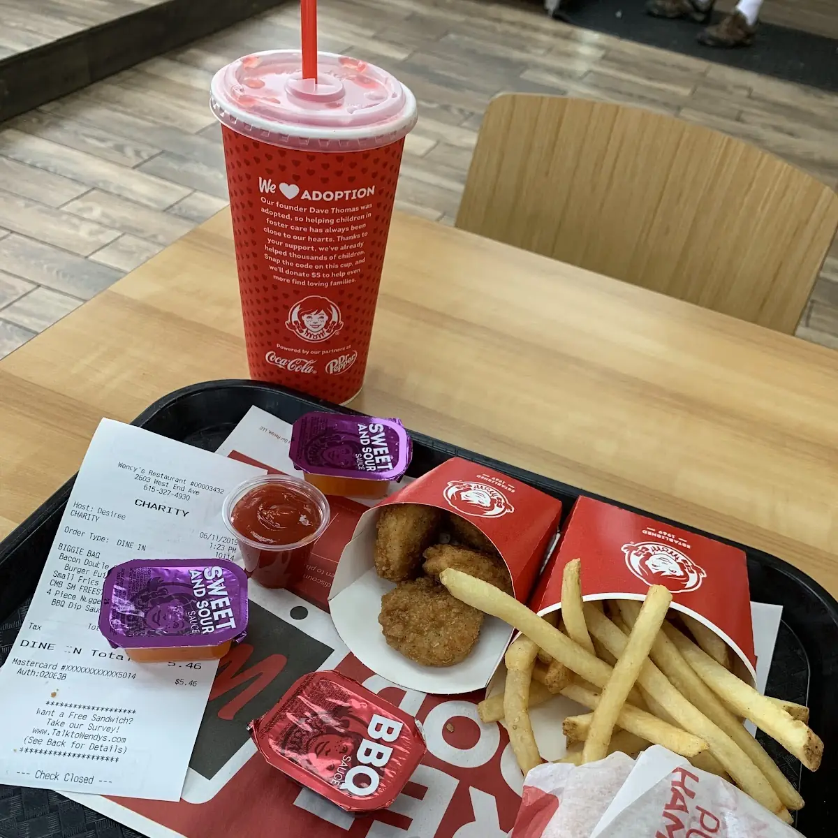 Crispy Chicken Biggie Bag