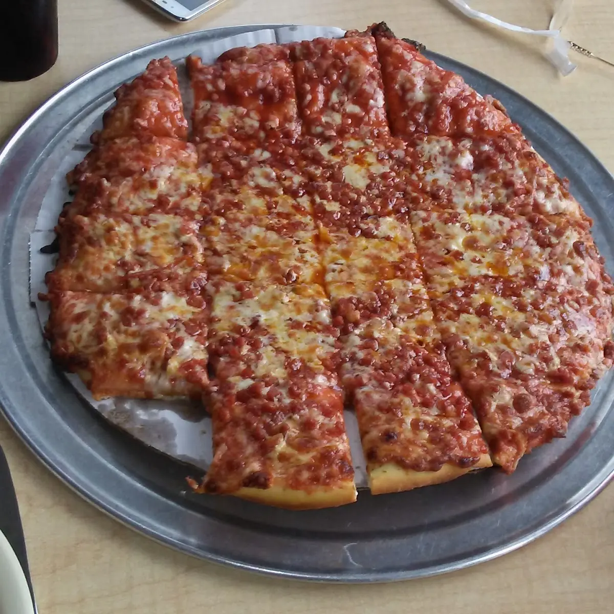 Pepperoni Pizza with BBQ Sauce