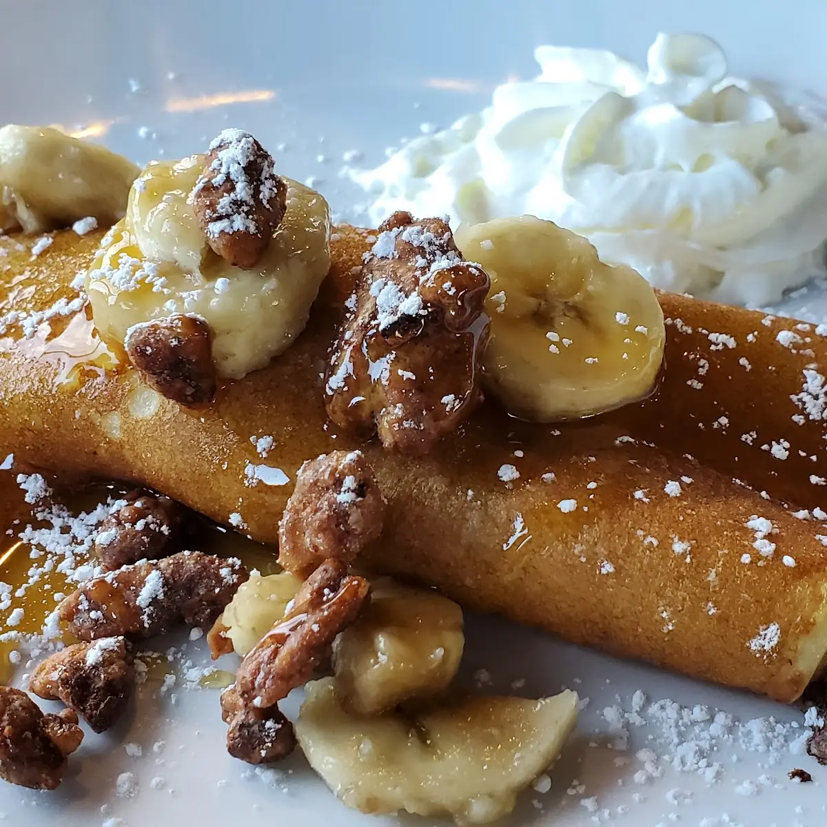 Bananas Foster Crepe