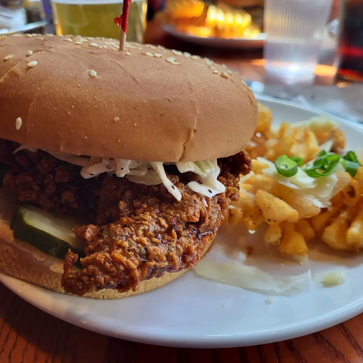 Korean Fried Chicken Sandwich