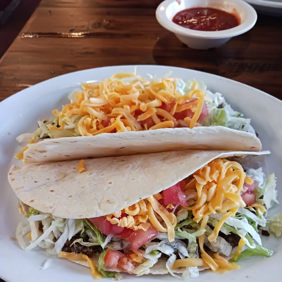 Soft Flour Shell Beef Taco