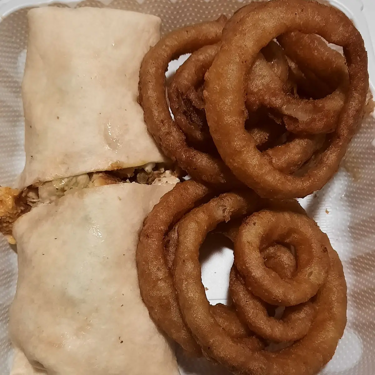 Langland Wrap with Onion Rings