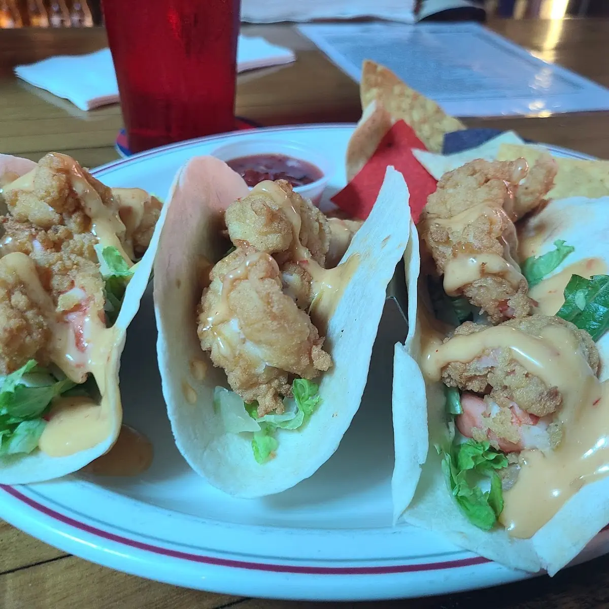 Bam-Bam Shrimp Tacos
