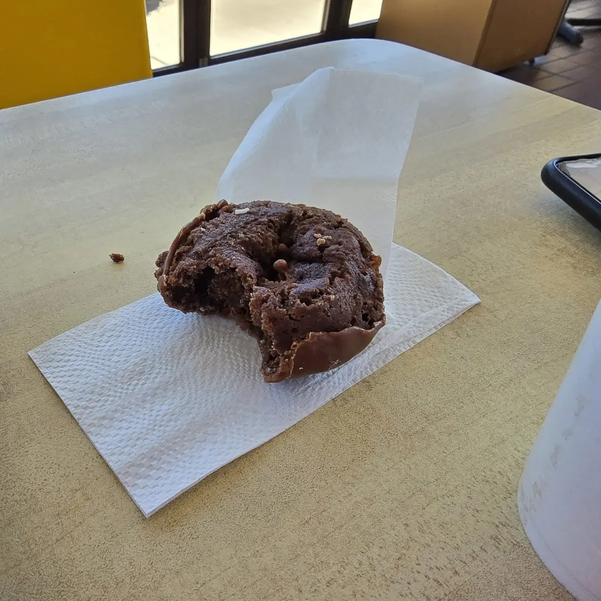 Chocolate Old Fashioned Donut