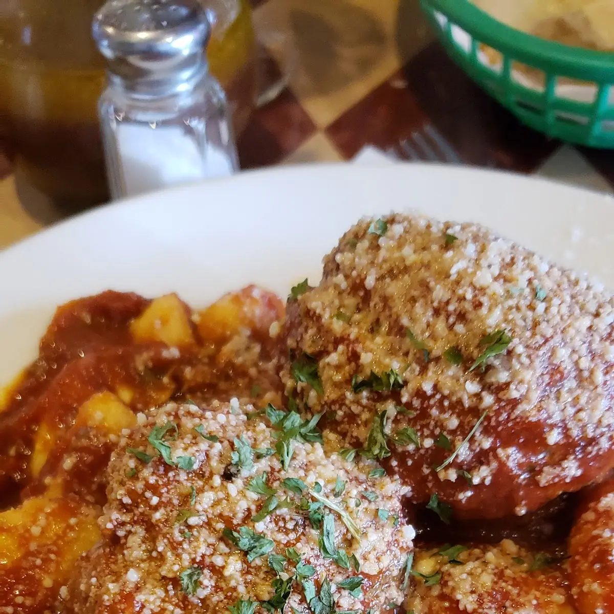 Gnocchi with Meat Balls