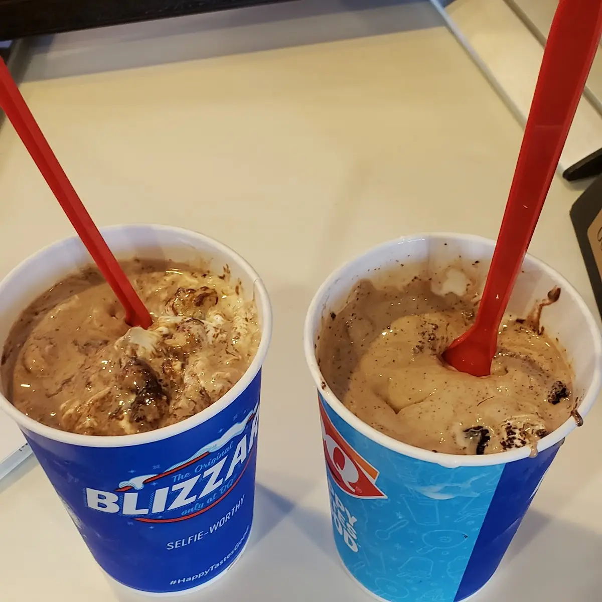 Brownie Extreme and Cookie Dough