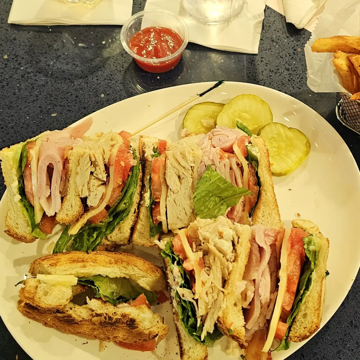Ham and Turkey Club