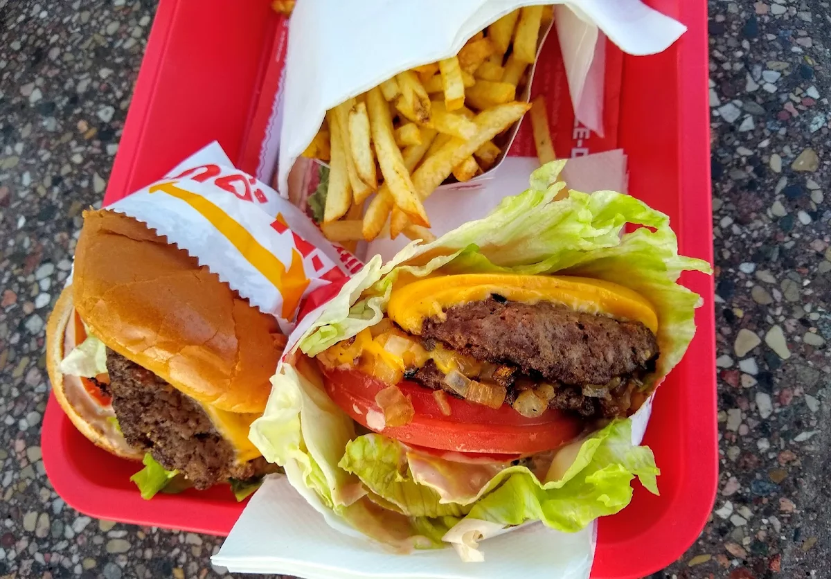 Protein Style Double Cheese Burger Number 2 Combo