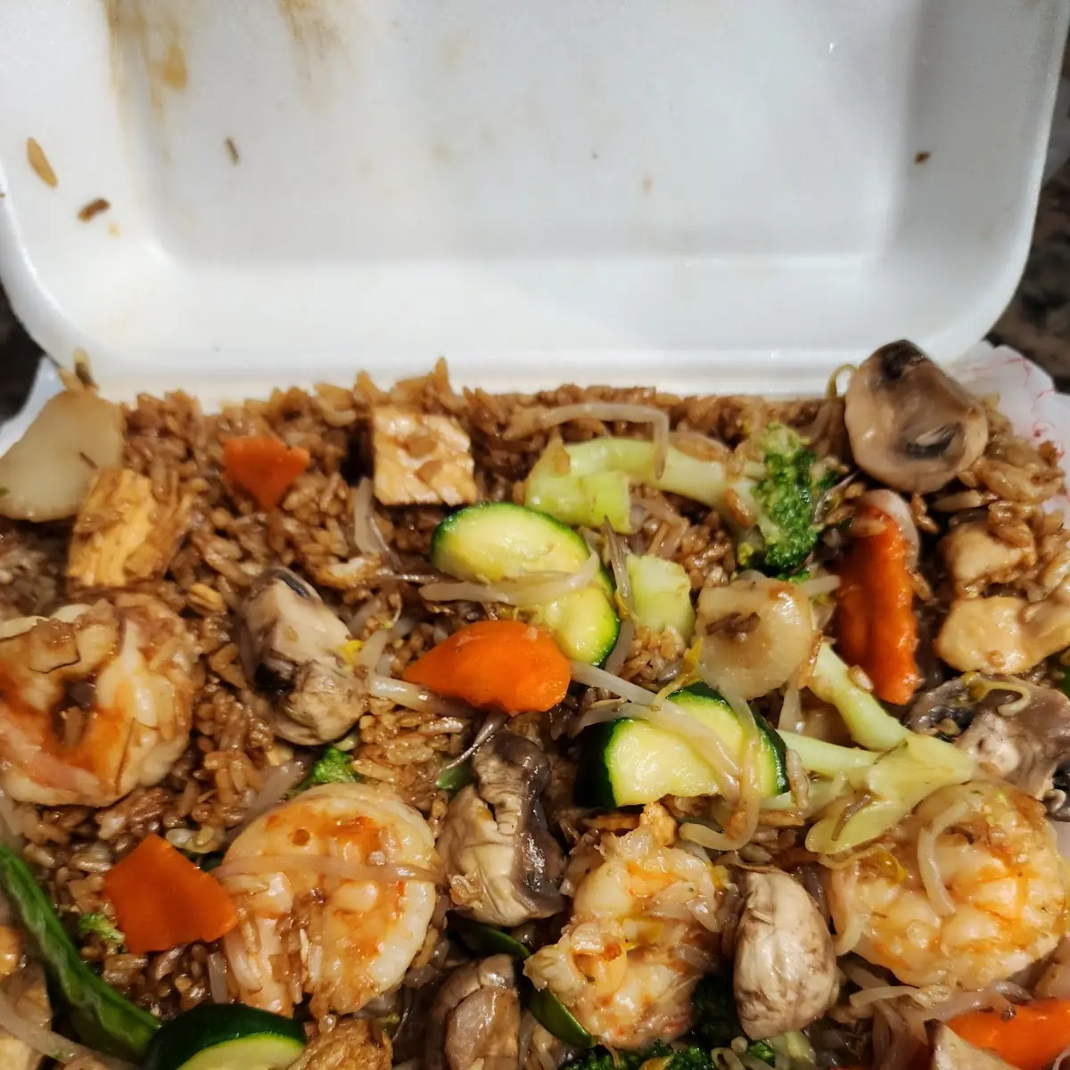Shrimp with Mixed Vegetable