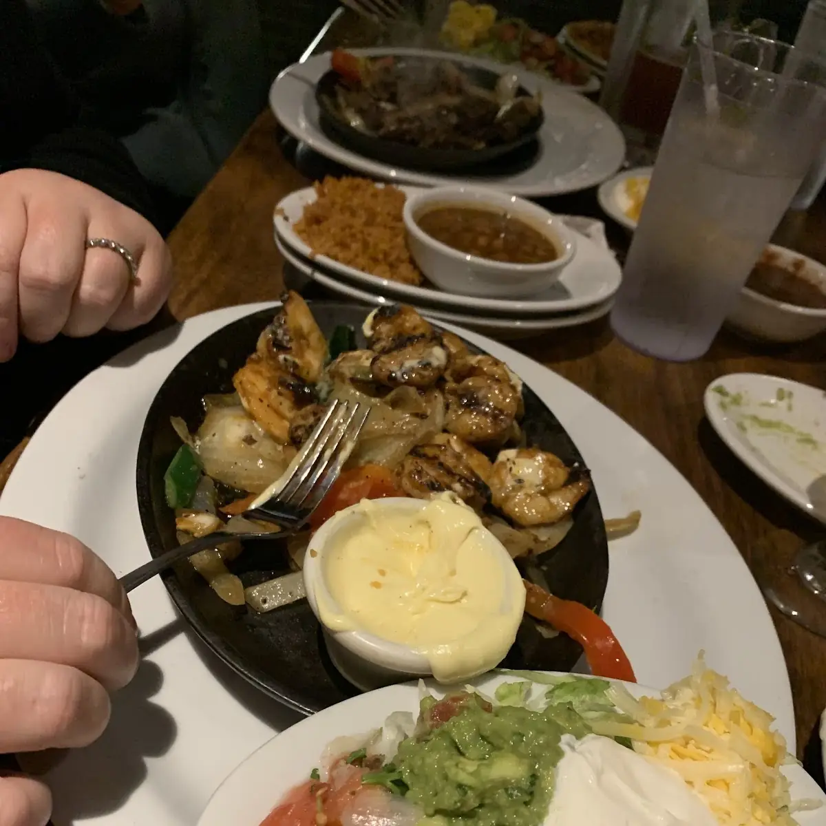 Shrimp Fajitas