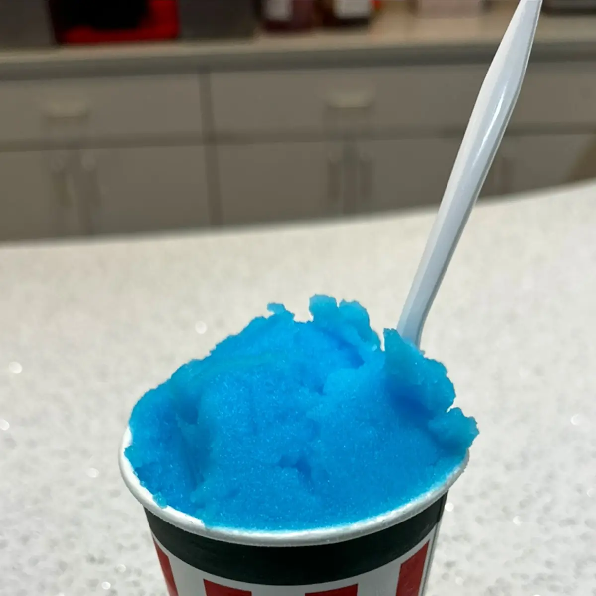 Large Blue Raspberry Italian Ice