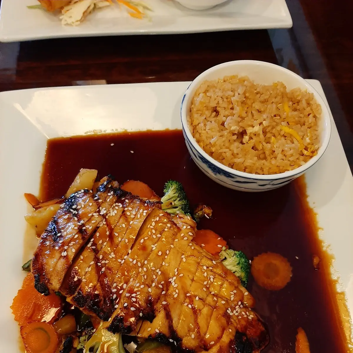 Teriyaki Chicken with Fried Rice