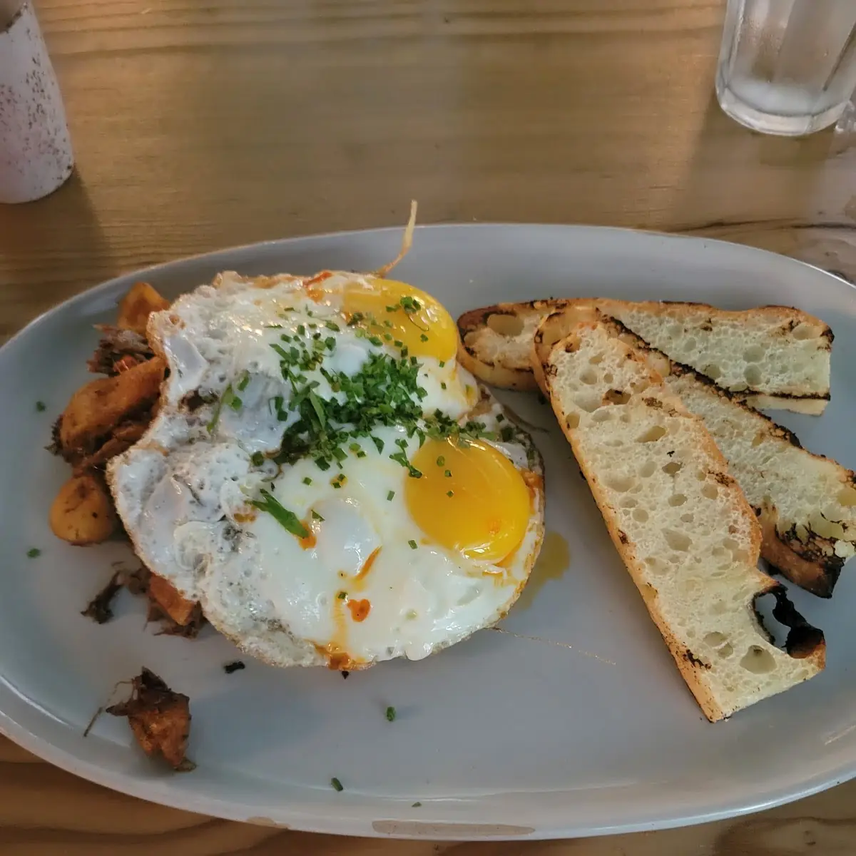 Short Rib Hash with Sunnyside Eggs